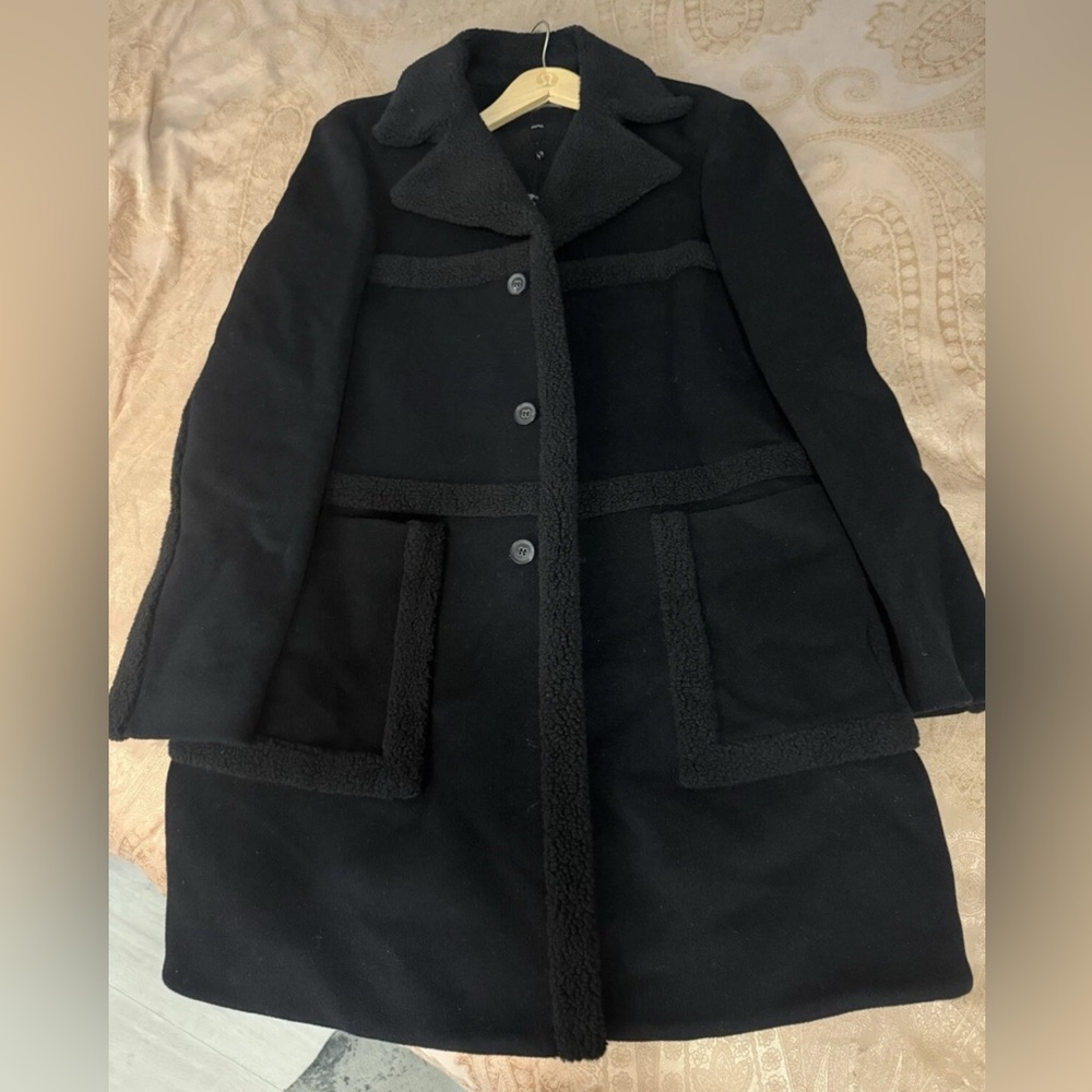 John Varvatos Black Coat - Picture 3 of 9